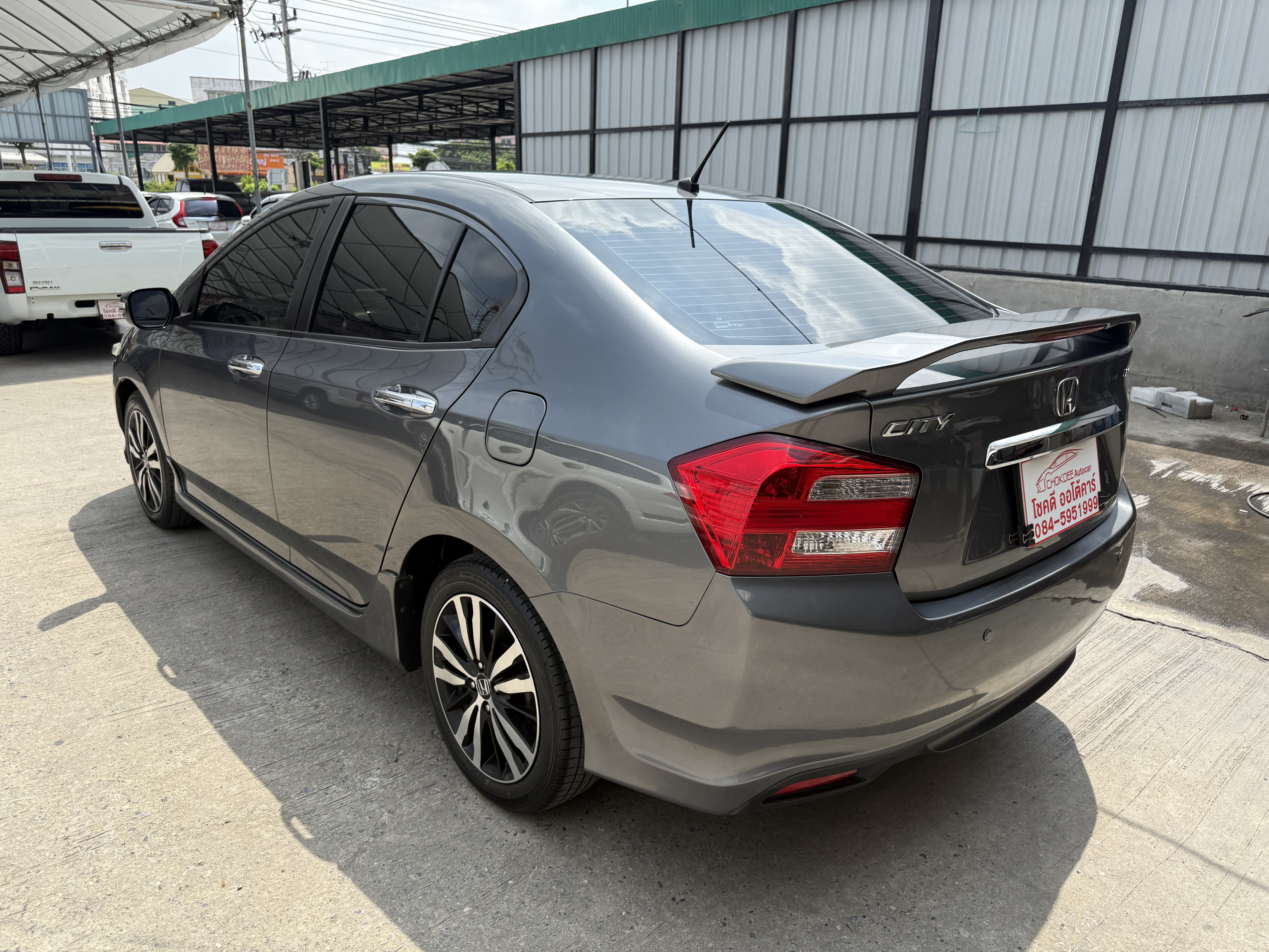 Honda City 1.5 SV At 2013 เทาดำ