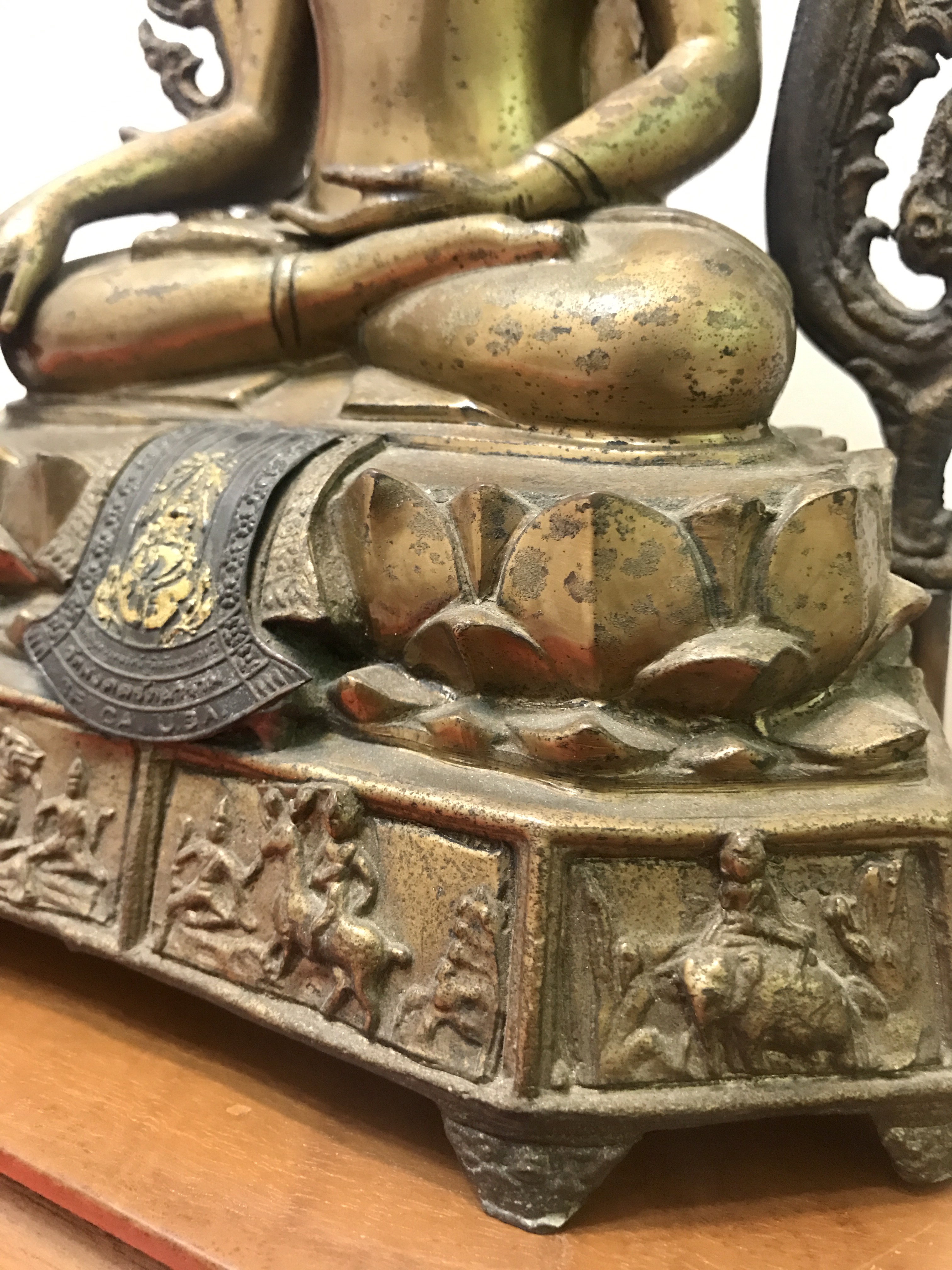 พระพุทธมงคลรัตนภูมิพัฒนมหามุนี ภ.ป.ร.5นิ้ว วัดมงคลรัตนาราม วัดไทยในซานฟรานซิสโก สหรัฐอเมริกา ( Sanfrancisco USA.) ปี ๒๕๒๓