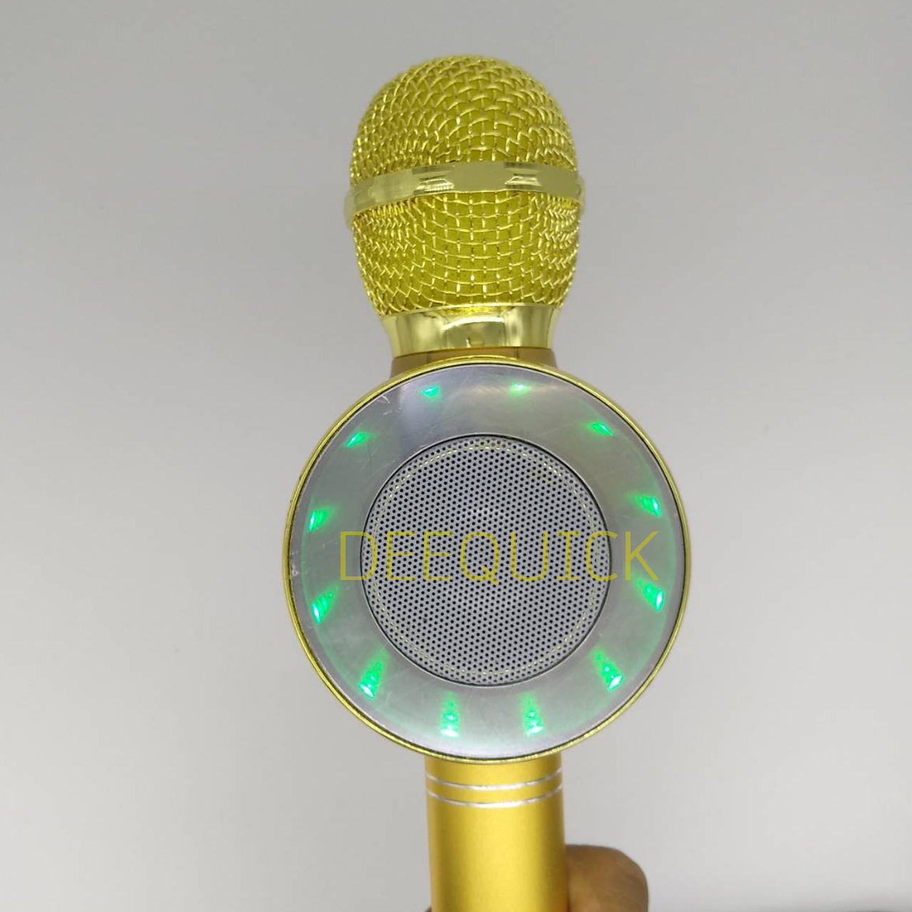 ไมค์คาราโอเกะ เปลี่ยนเสียงได้ ไฟดิสโก้ 5W รุ่น WS-668