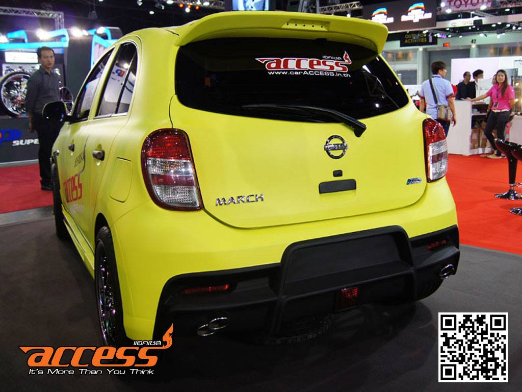 Nissan March bodykits by Amotriz