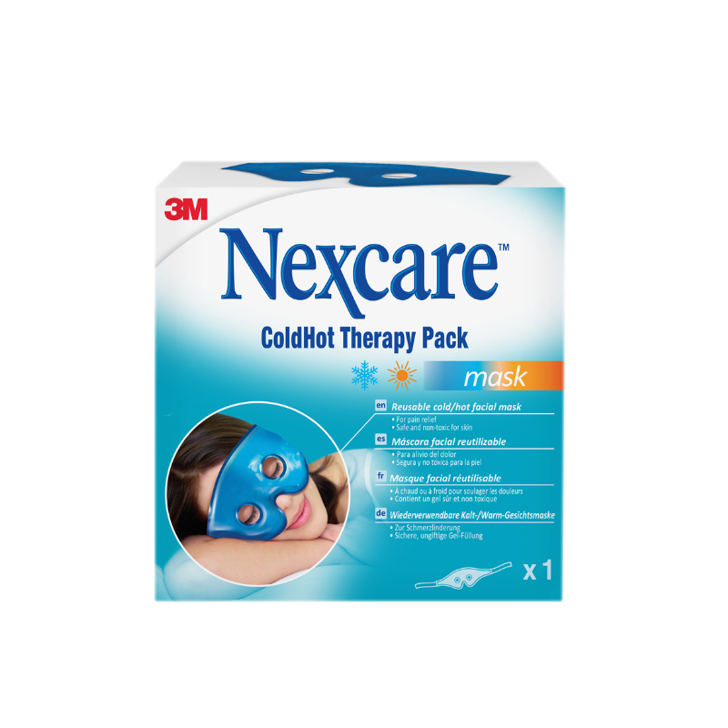 3M ColdHot Therapy pack mask