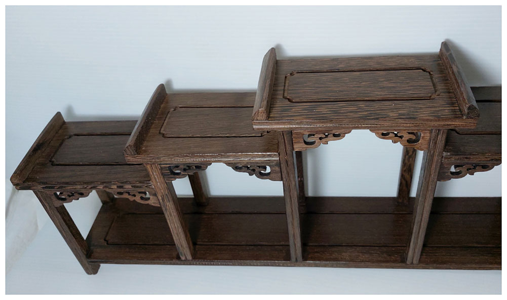 ชั้นวางของตั้งโชว์สไตล์จีน ขนาดเล็ก