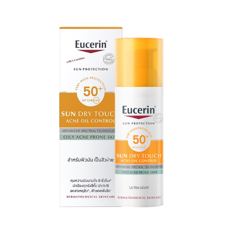 Eucerin SUN DRY TOUCH OIL CONTROL FACE SPF50+ PA+++ 50 ml.