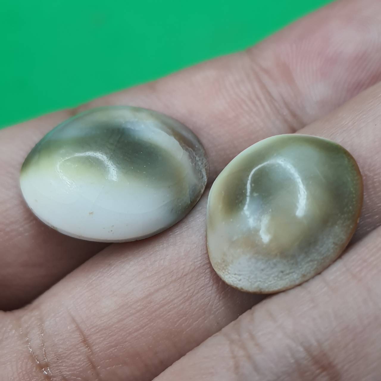 อิ่นอ้อยออยเงิน ให้โชคลาภ ค้าขายดี (ตัวเล็ก ขนาด 1.5-2 ซม. 1 คู่ แถม 1 คู่)