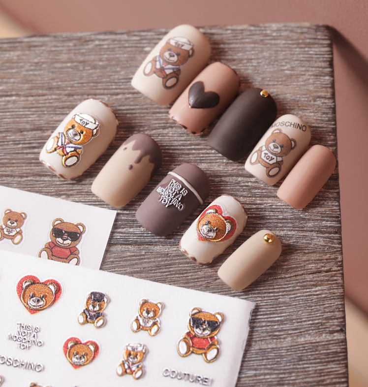 SKU-00617 สติกเกอร์หมี 5D