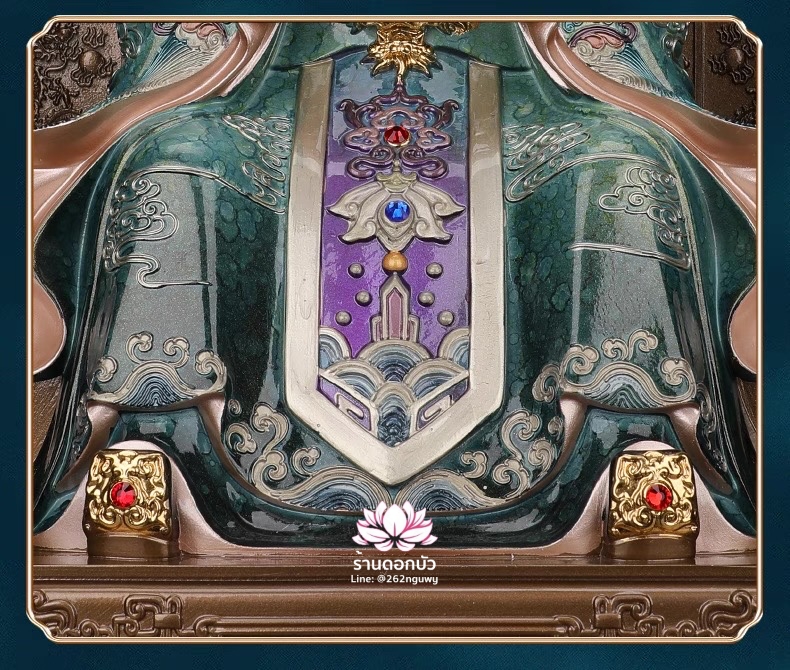 เง็กเซียนฮ่องเต้ หยกอ๋องส่องเต่ และ พระนางซีหวังหมู่ กิมบ้อเนี่ยเนี้ย งานหินอ่อนคุณภาพสูง ขนาด 12/16/19/26 นิ้ว