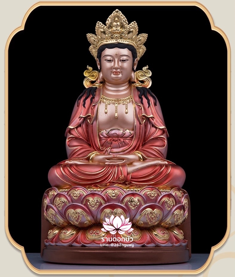 อัษฏมหาโพธิสัตว์ พระโพธิสัตว์แปดพระองค์ งานเรซิ่นคุณภาพสูง ขนาด 16 นิ้ว