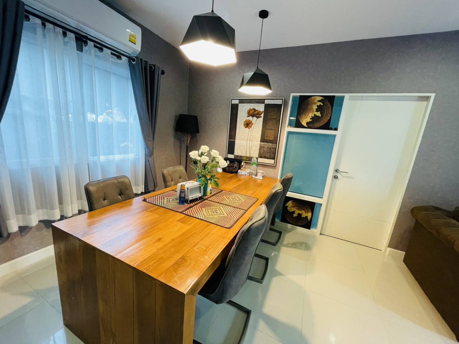 For Rent : Kohkaew, 2-story detached house, 4 Bedrooms 3 Bathrooms