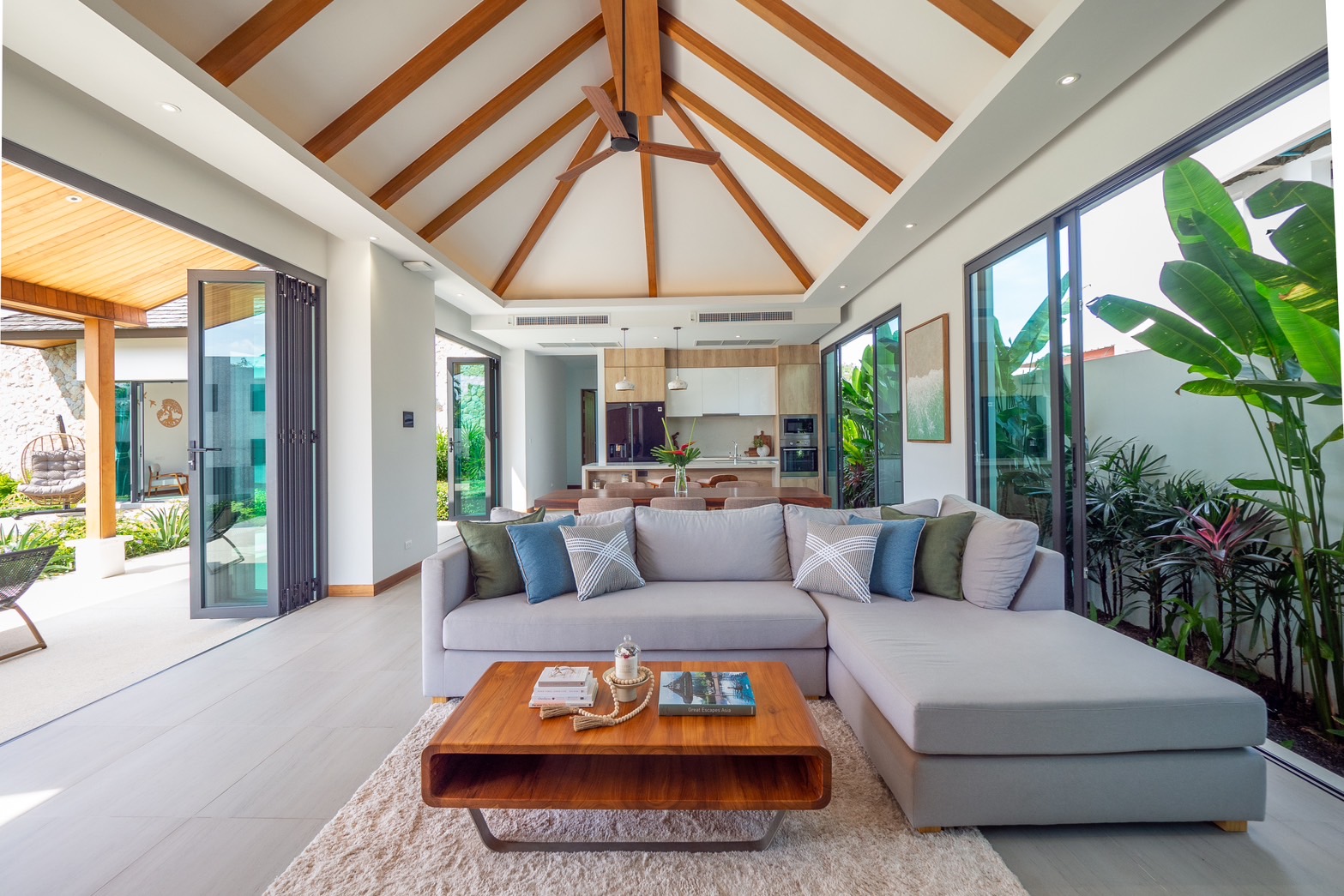 For Rent : Cherngtalay, Private Pool Villa @Pasak, 3 Bedrooms 4 Bathrooms