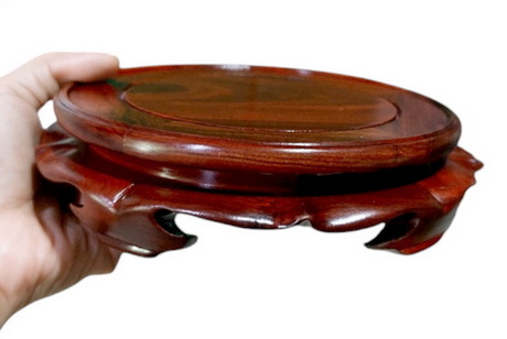 ฐานหรือกี๋ไม้สไตล์จีน ทรงกลม