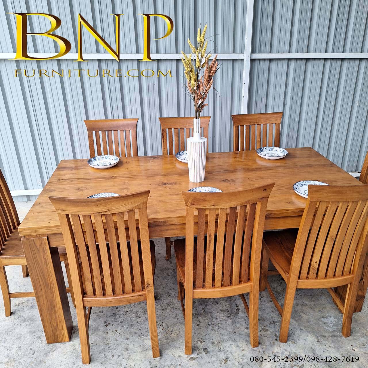 โต๊ะทานข้าว 8 ที่นั่ง รุ่น อินโฟร์