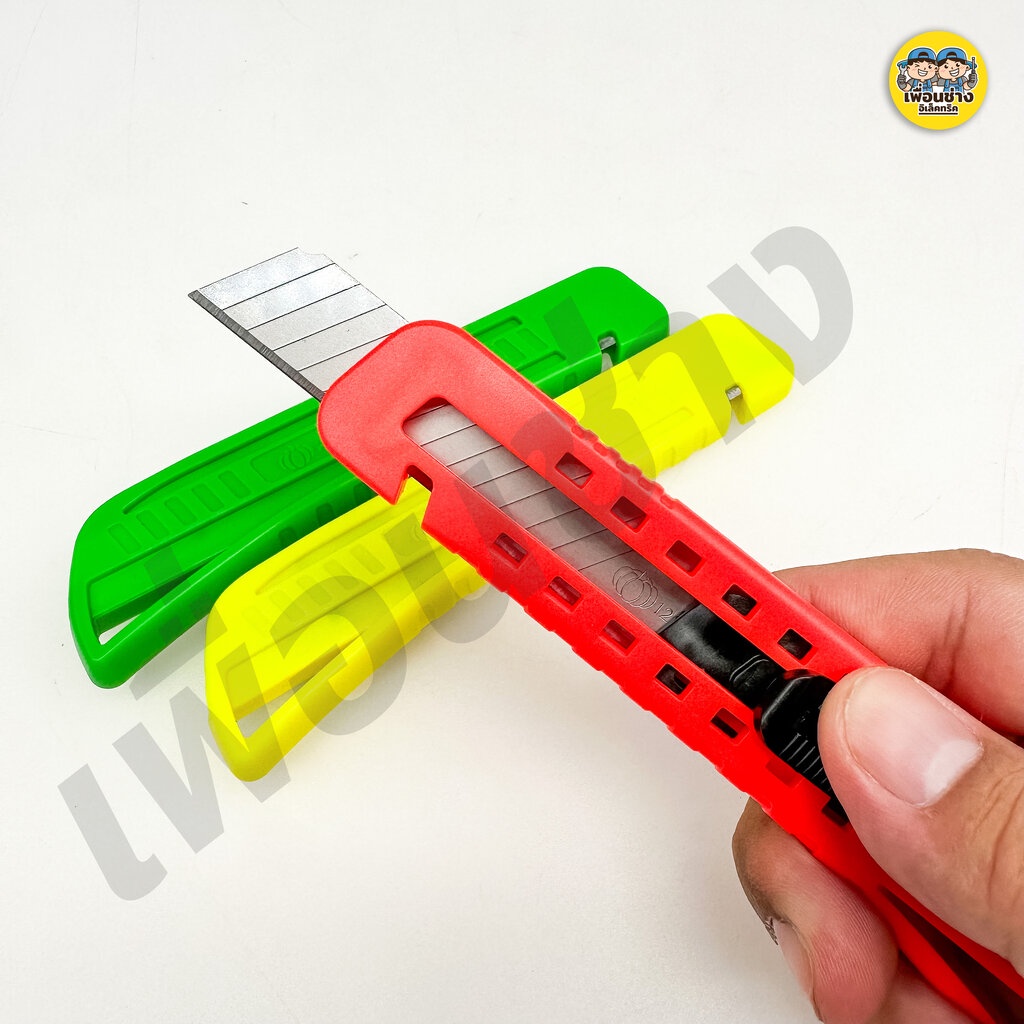 Pumpkin 13211 มีดคัตเตอร์ใหญ่สปริง S-101XT ใบ SK-4 คัตเตอร์ มีดคัตเตอร์ ฟักทอง มีด ใบมีดคัตเตอร์ ใบคัตเตอร์ R-105L ใบมีด