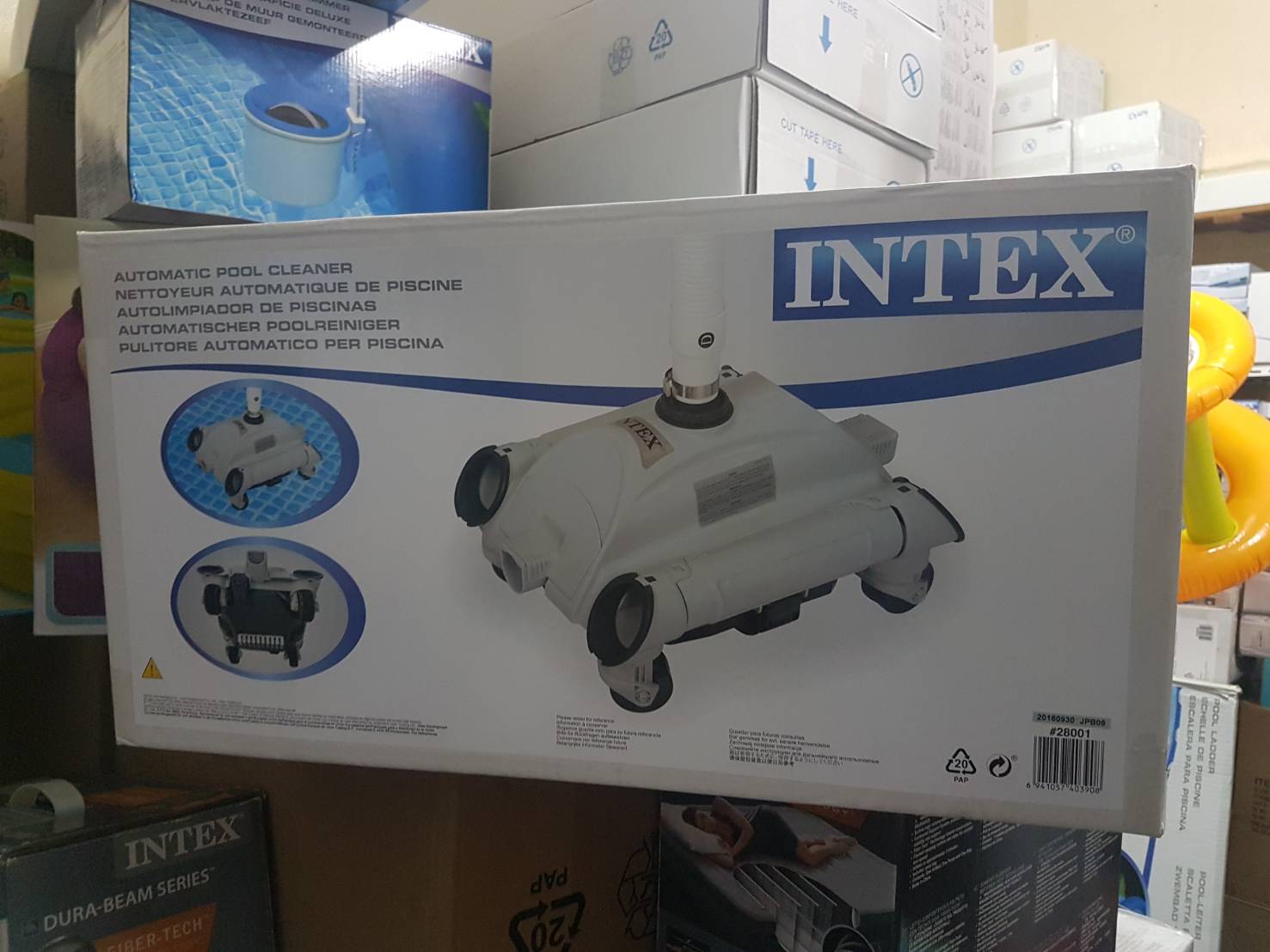 Intex รถทำความสะอาดใต้น้ำอัตโนมัติ 28001
