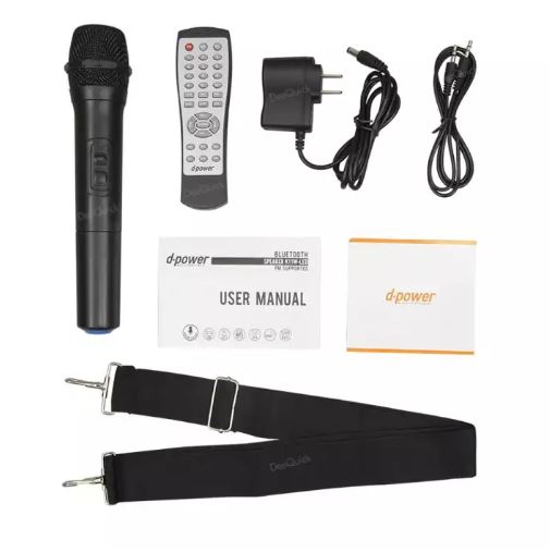 ตู้ลำโพง Dpower ลำโพงบูลทูธ Bluetooth FM 35W รุ่น K11W LED