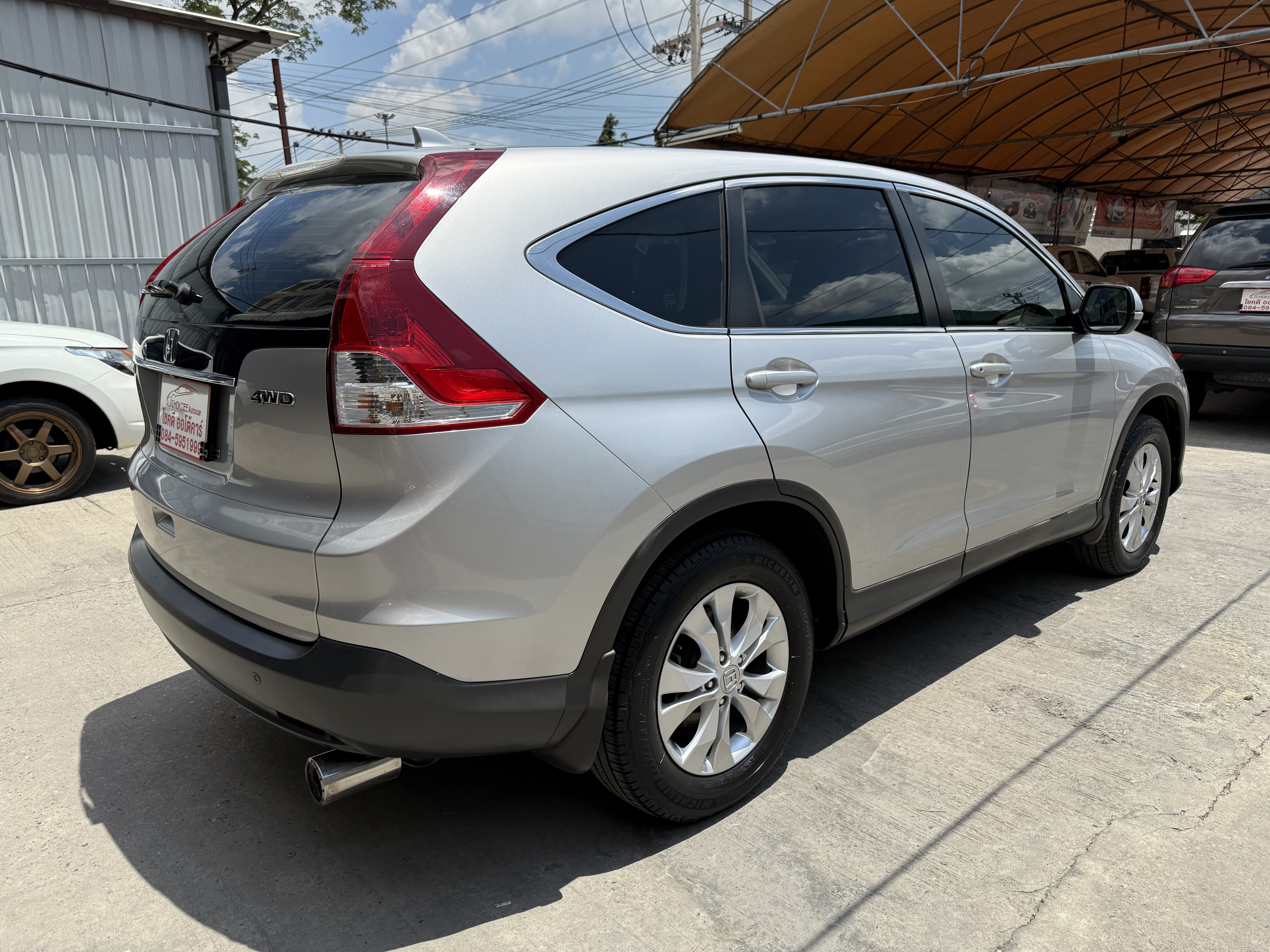 Honda CRV 2.0 E 4WD At 2013 เงิน
