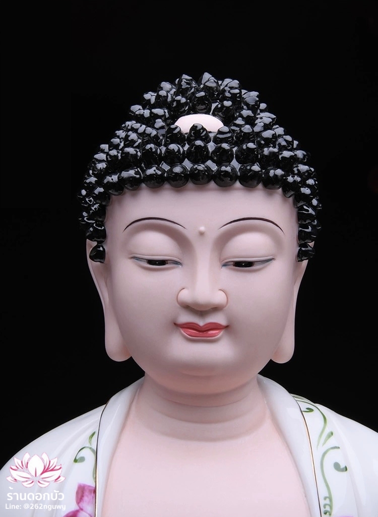 พระพุทธเจ้า (พระยูไล) พระโพธิสัตว์กวนอิม (กวนอิมผ่อสัก) พระมหาสถามปราปต์โพธิสัตว์ (ไต่ซีจี่ผ่อสัก) ขนาด 22/24/26 นิ้ว