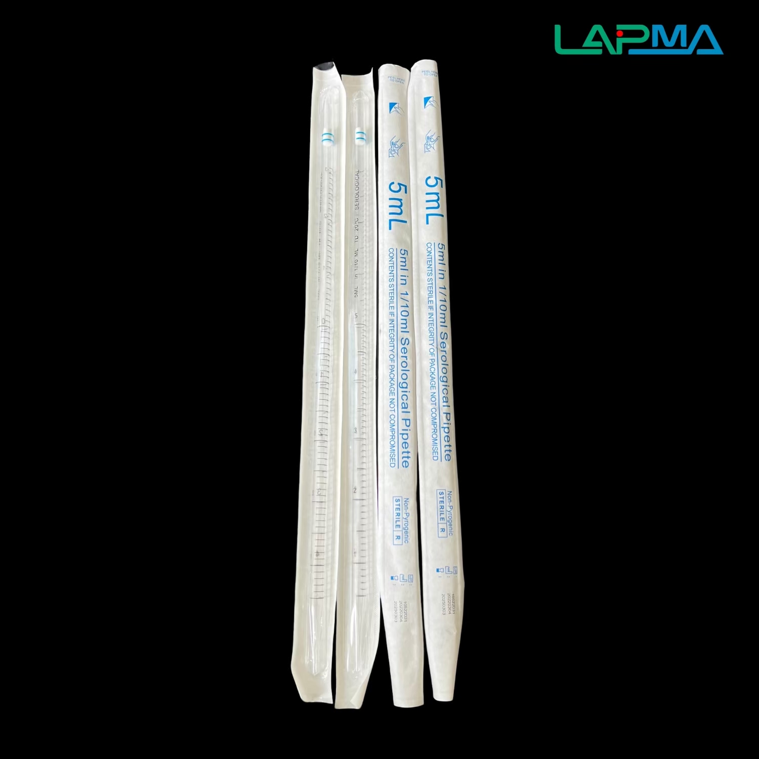 ปิเปตพลาสติกชนิดสเตอรไรด์ Serological pipette ,sterile 50 ชิ้น/pack , Single use แบบใช้ครั้งเดียวทิ้ง