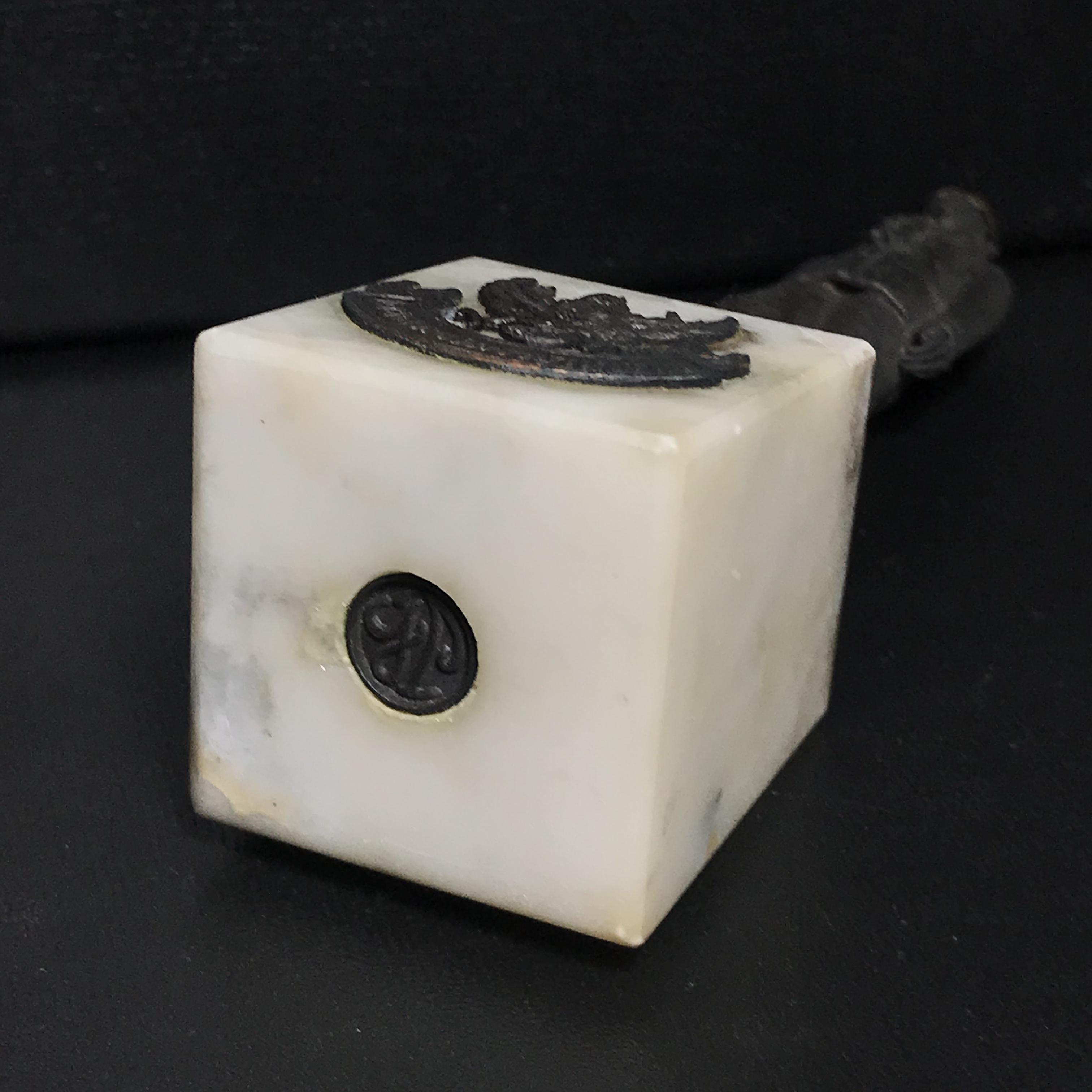 พระบรมรูปหล่อ ผู้ให้กำเนิดลูกเสือชาวบ้าน ในหลวงรัชกาลที่ 9 ทรงชุดลูกเสือชาวบ้าน ฐานหินอ่อน(หายาก)