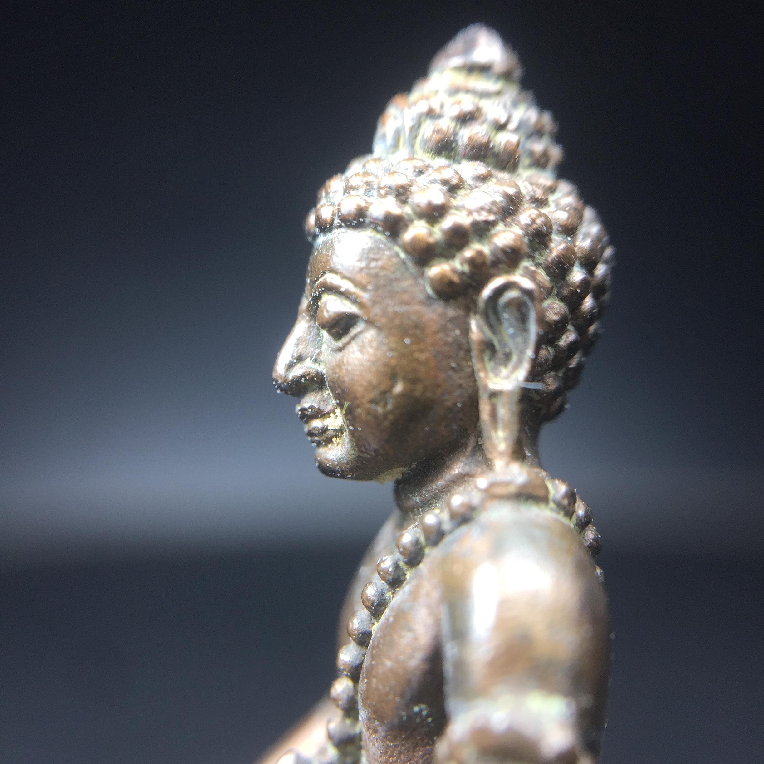 พระกริ่งศิรากาศ ภปร.(วัตถุมงคล"คุ้มเกล้าฯ") โรงพยาบาลภูมิพล เนื้อนวโลหะพิมพ์หน้าไทย (ในหลวงรัชกาลที่9เสด็จเททอง)(พิธีใหญ่)(นิยม)