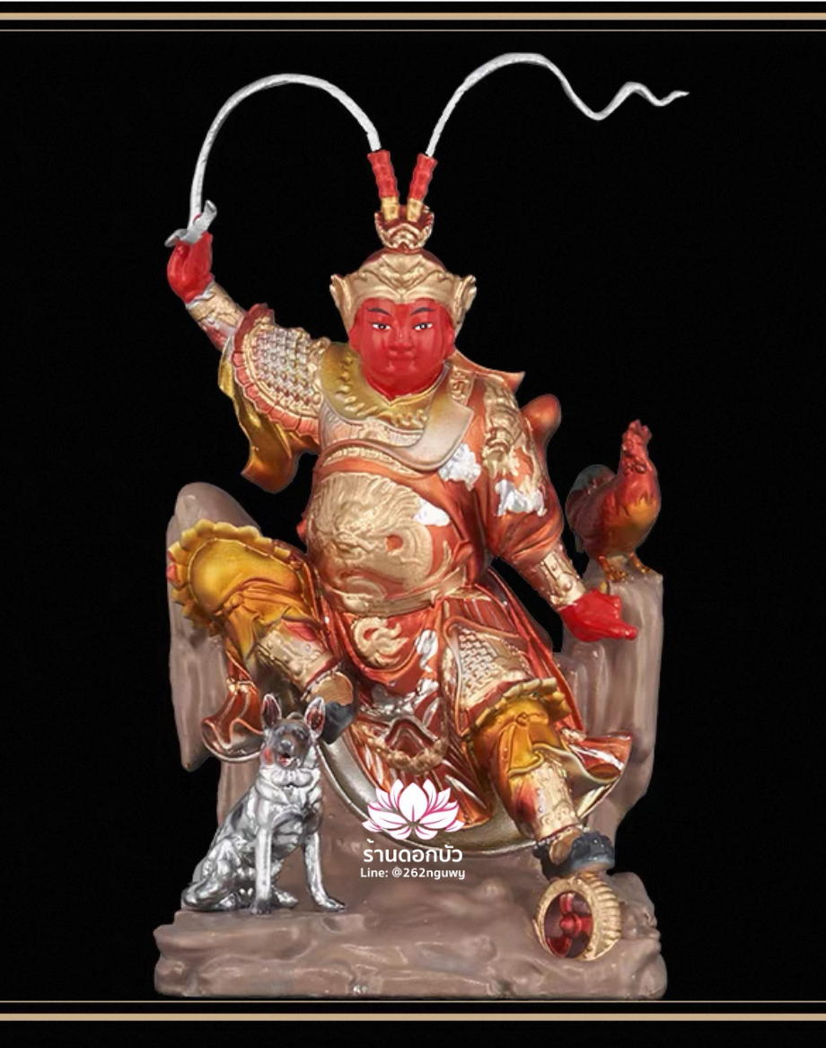 องค์พระขนาดเล็ก สำหรับบูชาหรือวางหน้ารถ งานเรซิ่น ขนาด 4 นิ้ว เช่าบูชา Line: @262nguwy