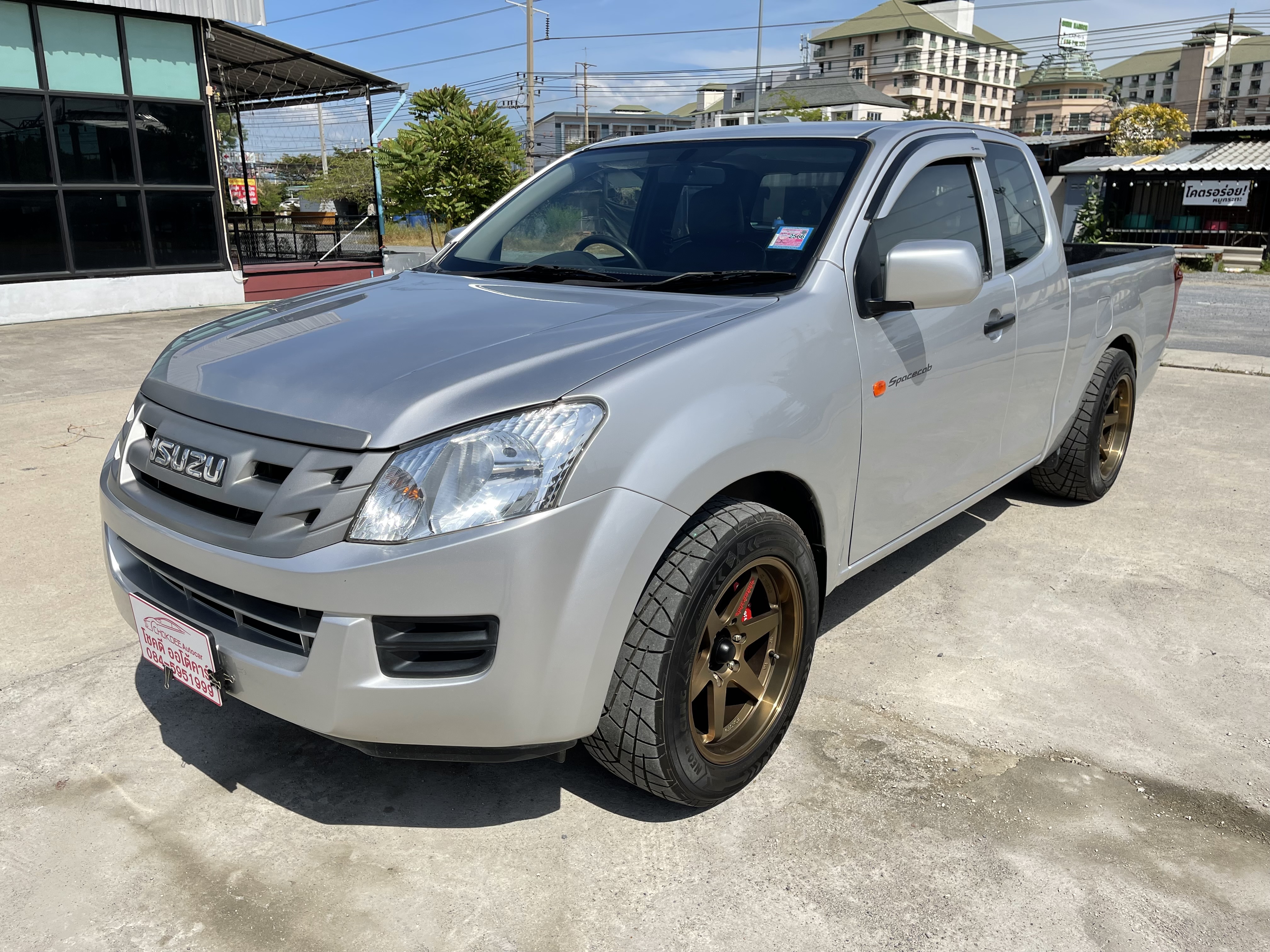 Isuzu Dmax All New Cab 2.5 S 2015 เงิน
