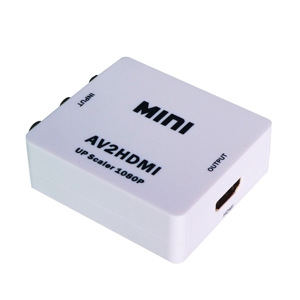 ตัวแปลงHDMI TO AV / กล่องพลาสติก ; T/W, GLINK / MN034, MN034 GL / 17647