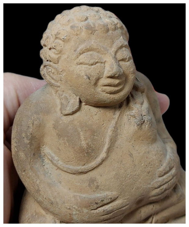 พระสังกัจจายน์เก่า อยุธยาปลายๆ-BPT2656-