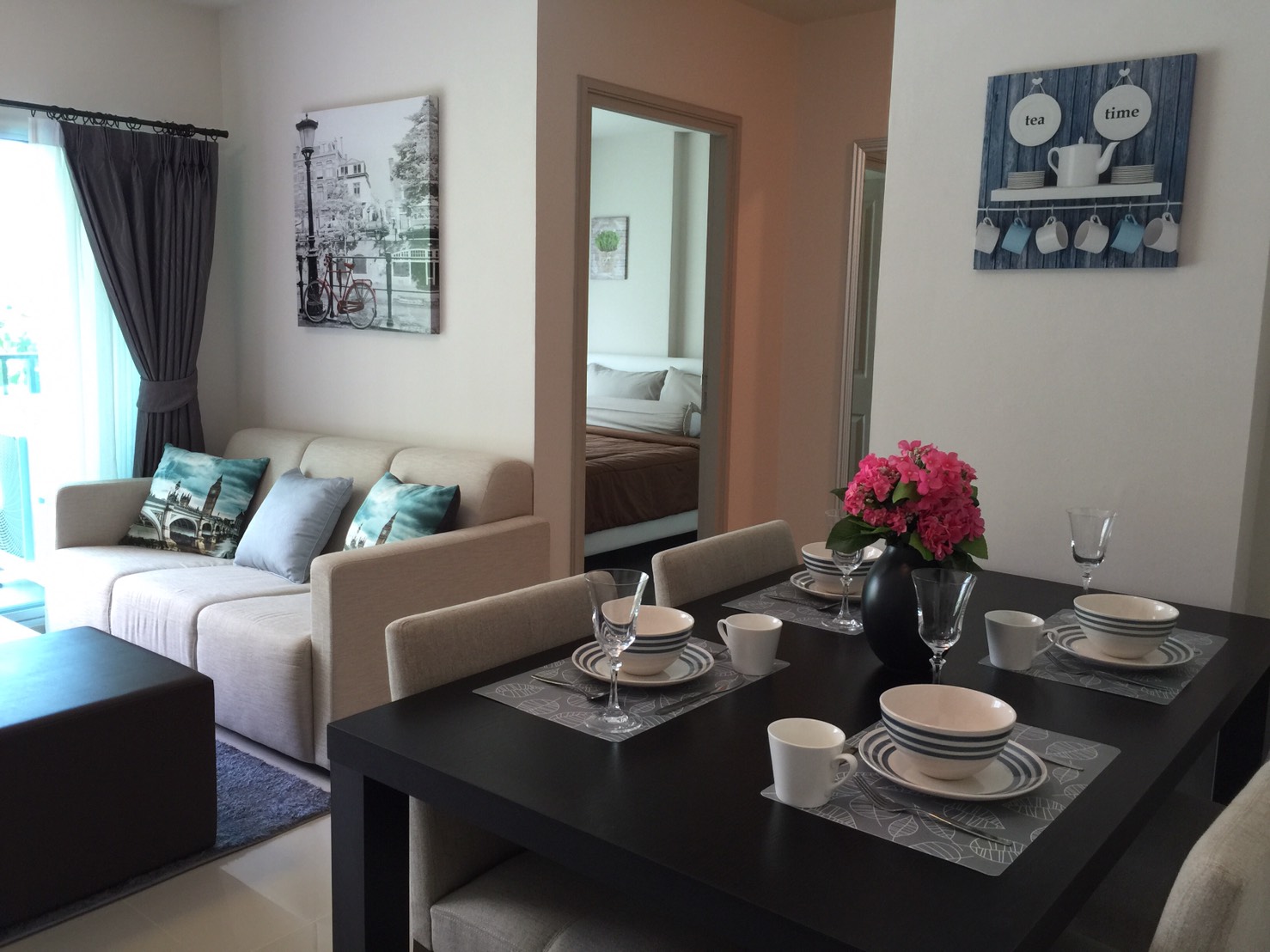 Kathu For Rent : 2Bed Dcondo mine Pool View Locate