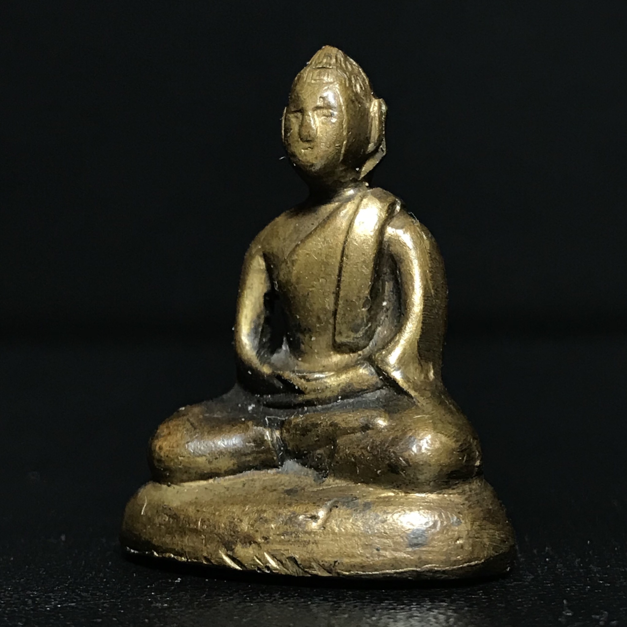 พระกริ่งฝีพระหัตถ์สมเด็จย่า เนื้อทองผสม ปี2515(ในหลวงรัชกาลที่9เสด็จเททอง)