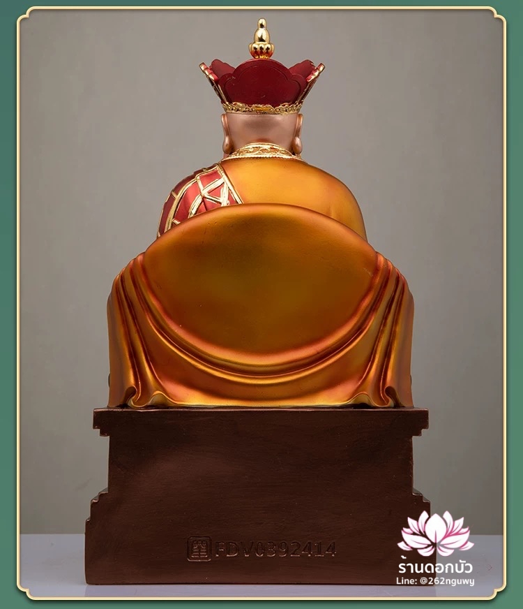 ผ่ออ๊ามโจวซือ พ้ออ๊ามจ้อซู งานเรซิ่นคุณภาพสูง ขนาด 12/16 นิ้ว