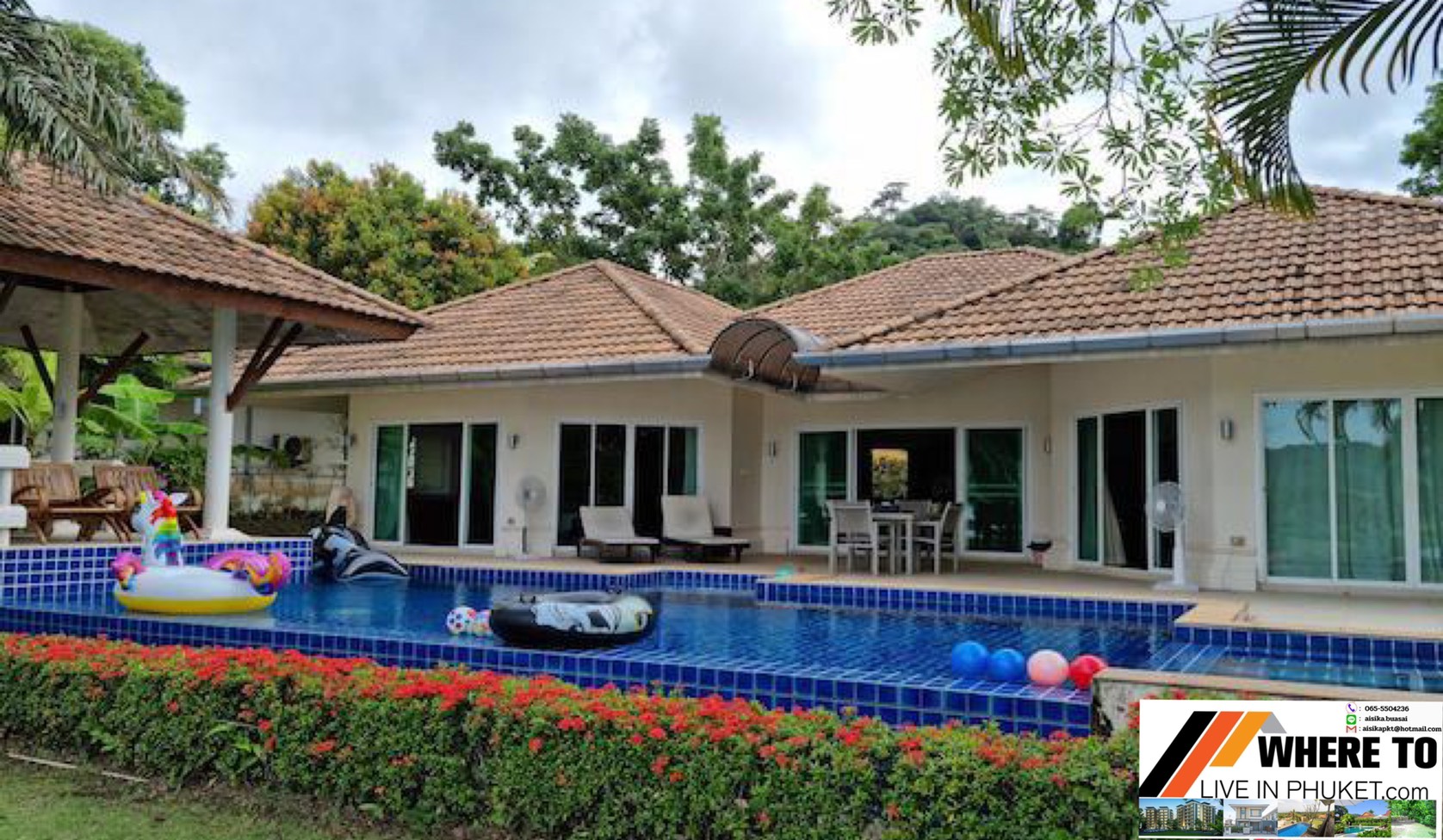 For Rent : Kathu, Loch Palm Garden Villa, 2 Bedrooms 2 Bathrooms