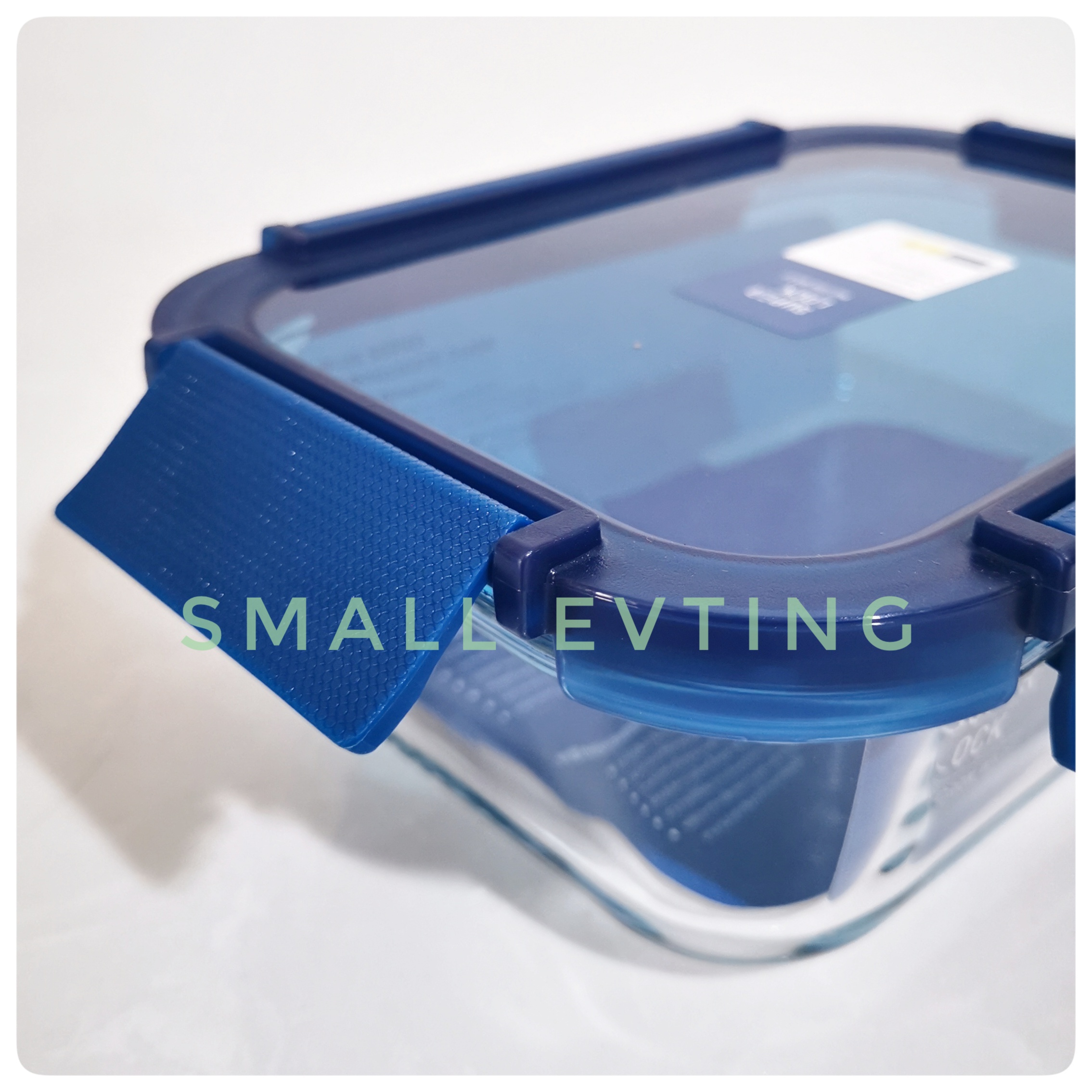 Small Evting กล่อง"แก้ว"ถนอมอาหาร Super Lock แท้ 100 % รุ่น 6222 ความจุ 1520 มล เข้าเตาอบ ไมโครเวฟ ได้