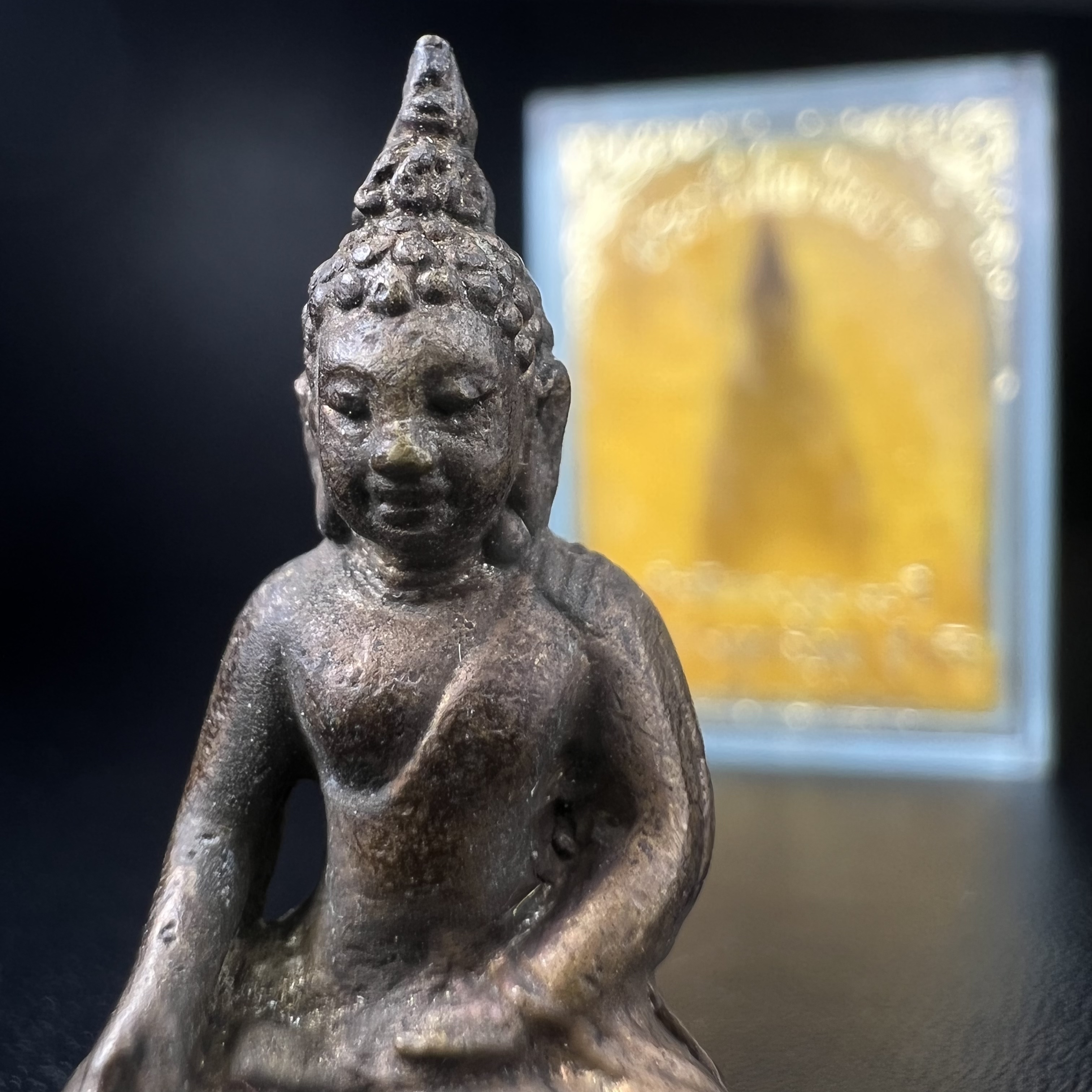 พระกริ่งไพรีพินาศ วัดบวรนิเวศ ปี2530 เนื้อทองผสม ที่ระลึกครบรอบ30ปี ธนาคารทหารไทย (มีส่วนผสมของชนวนเก่าของไพรีพินาศรุ่นแรก)อานุภาพยิ่งใหญ่ กำราบศัตรูพ่ายสิ้น พระไพรีพินาศ