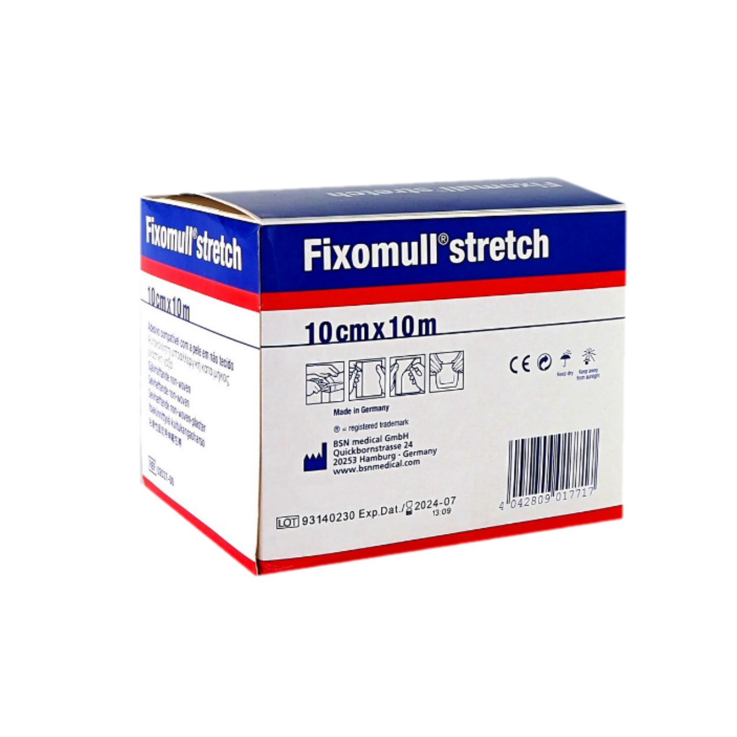 Fixomull stretch ฟิกโซมูล (10 x 10)