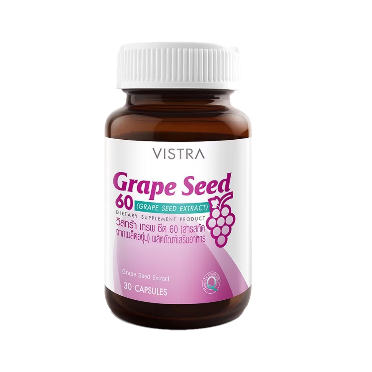 Vistra Grape seed 30 capsules