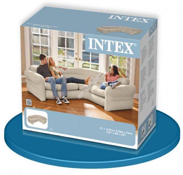 Intex 68575 โซฟาเป่าลมราคาส่ง Corner Sofa