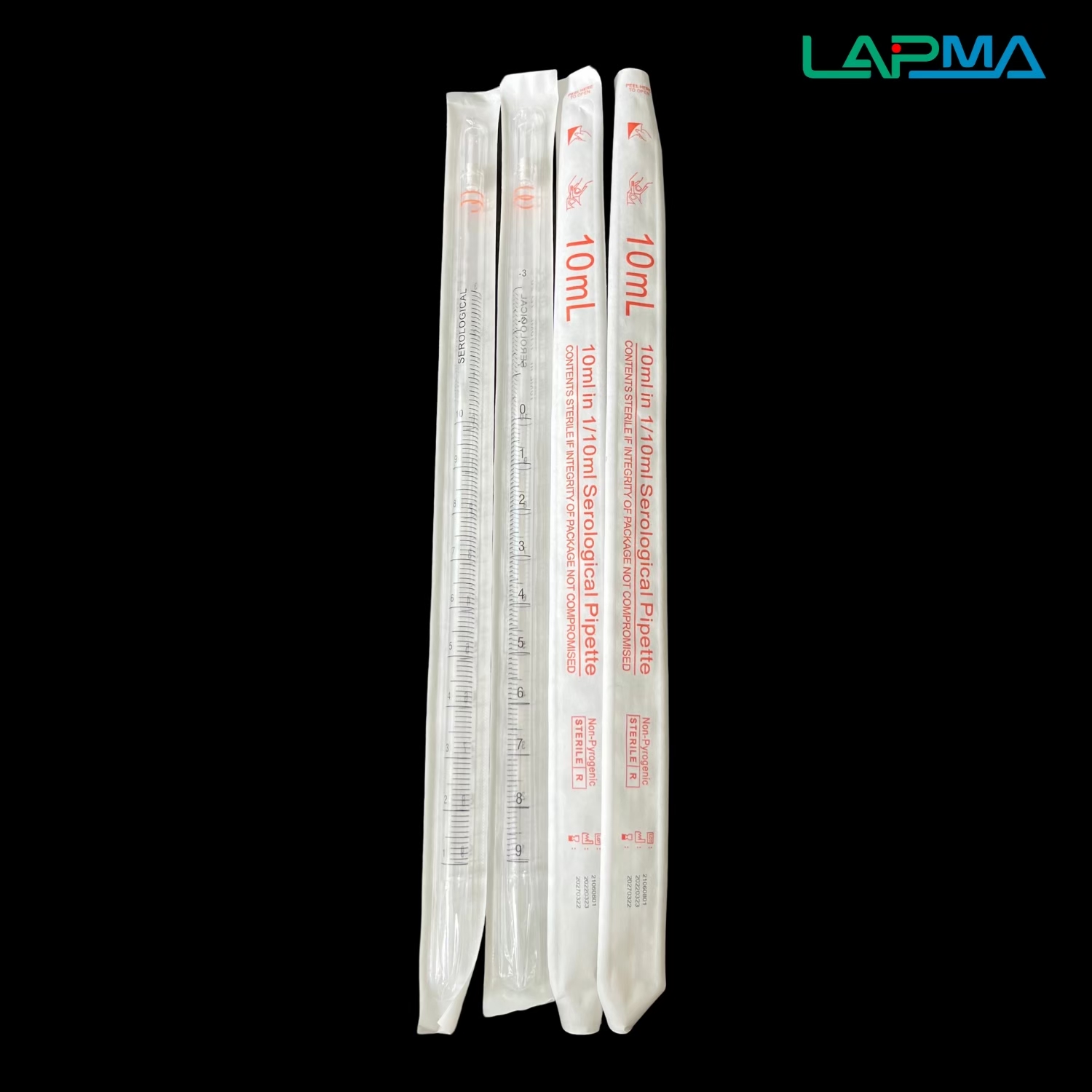 ปิเปตพลาสติกชนิดสเตอรไรด์ Serological pipette ,sterile 50 ชิ้น/pack , Single use แบบใช้ครั้งเดียวทิ้ง