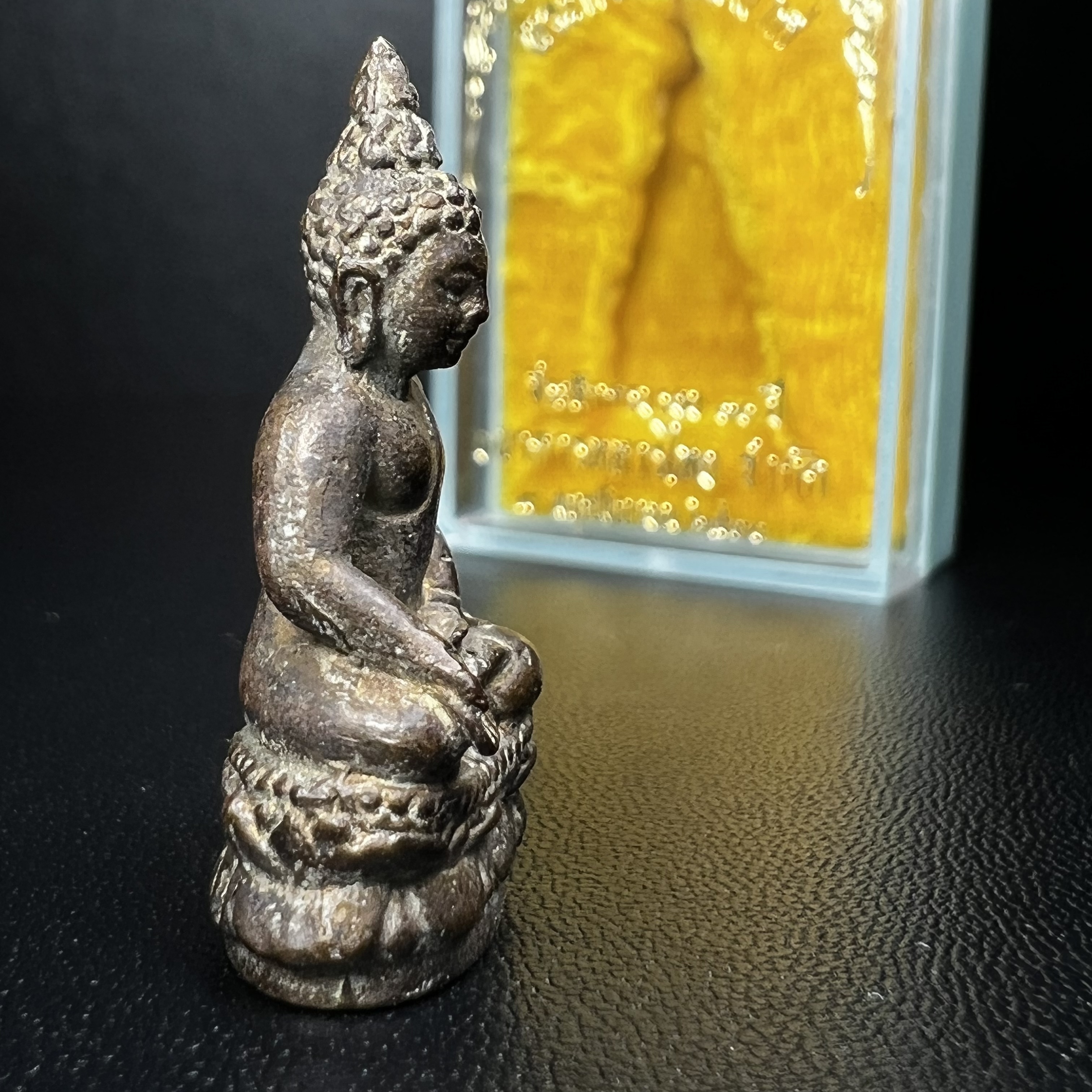 พระกริ่งไพรีพินาศ วัดบวรนิเวศ ปี2530 เนื้อทองผสม ที่ระลึกครบรอบ30ปี ธนาคารทหารไทย (มีส่วนผสมของชนวนเก่าของไพรีพินาศรุ่นแรก)อานุภาพยิ่งใหญ่ กำราบศัตรูพ่ายสิ้น พระไพรีพินาศ