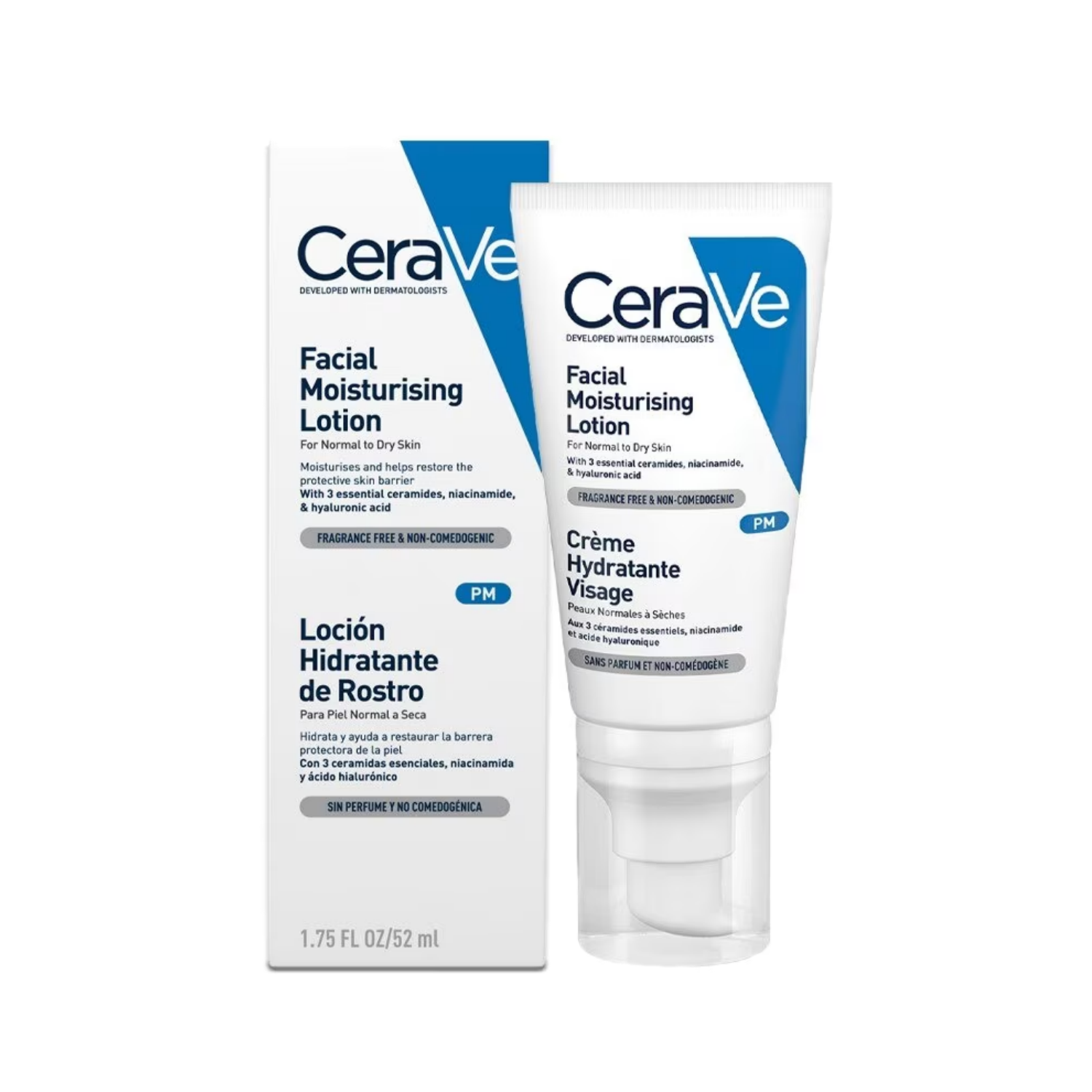Cerave facial moisturising lotion PM 52ml.