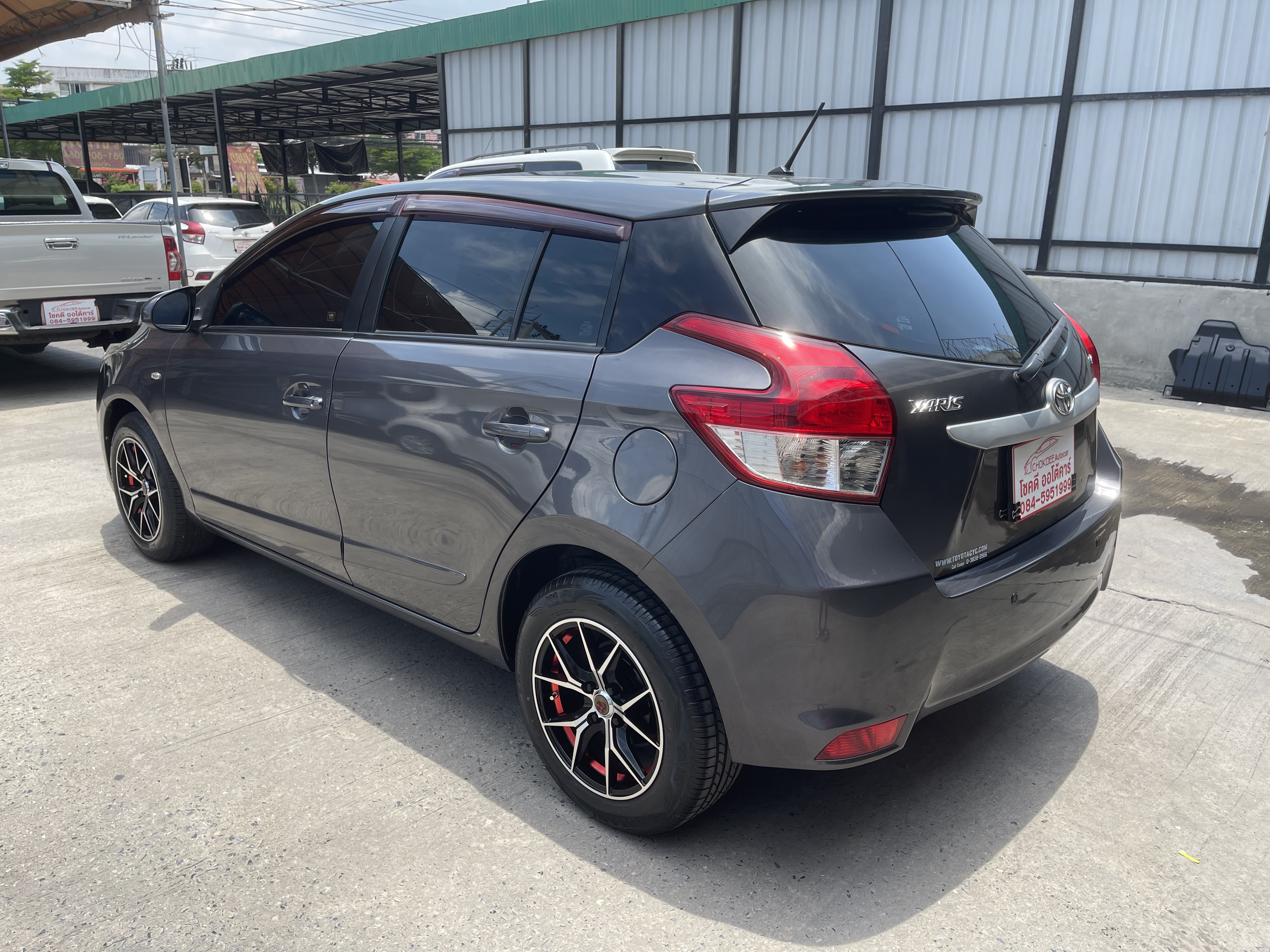 Toyota Yaris 1.2 E At 2017 เทาดำ