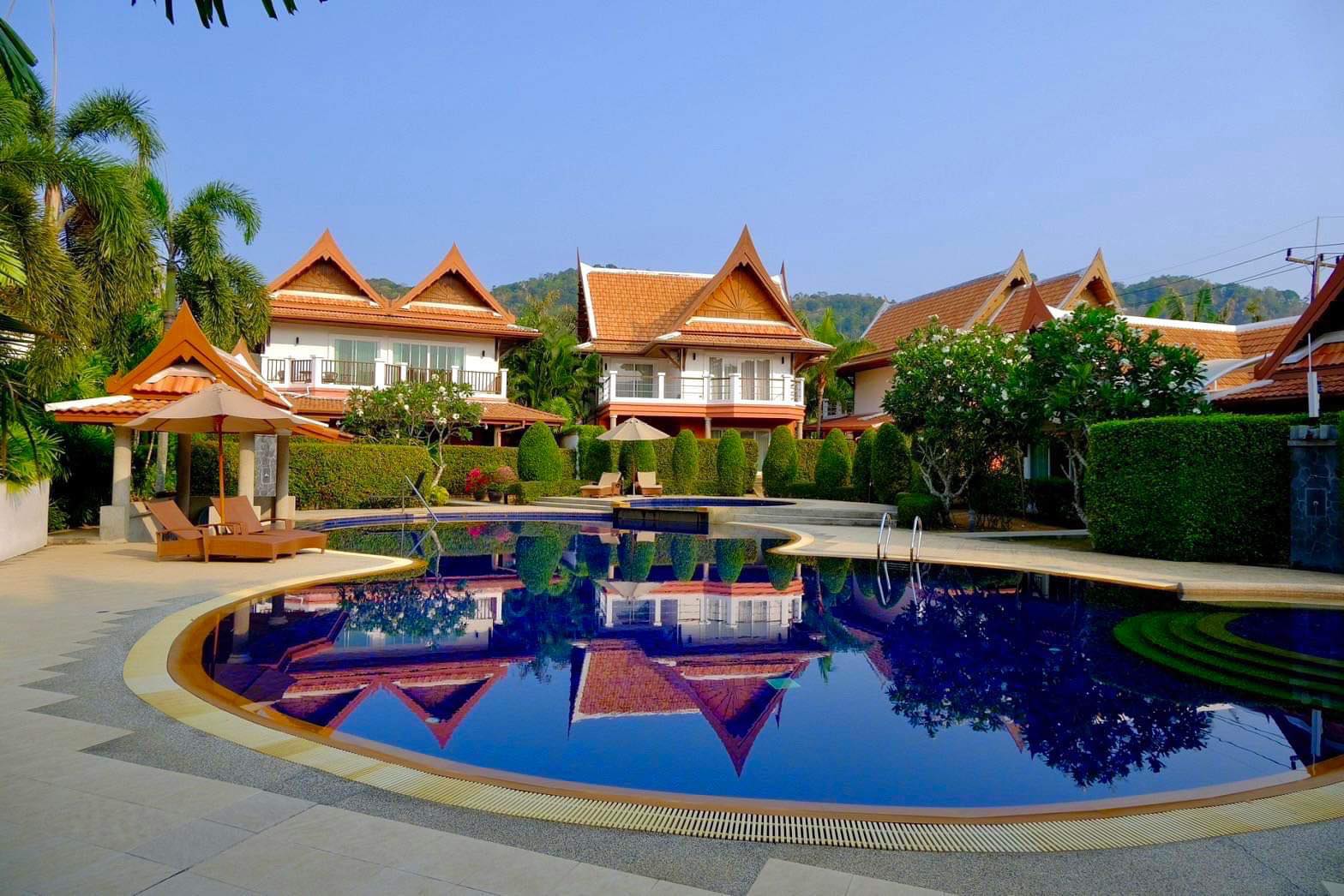 For Rent : Rawai, 2-story house, contemporary Thai style, 3 bedrooms 2 bathrooms