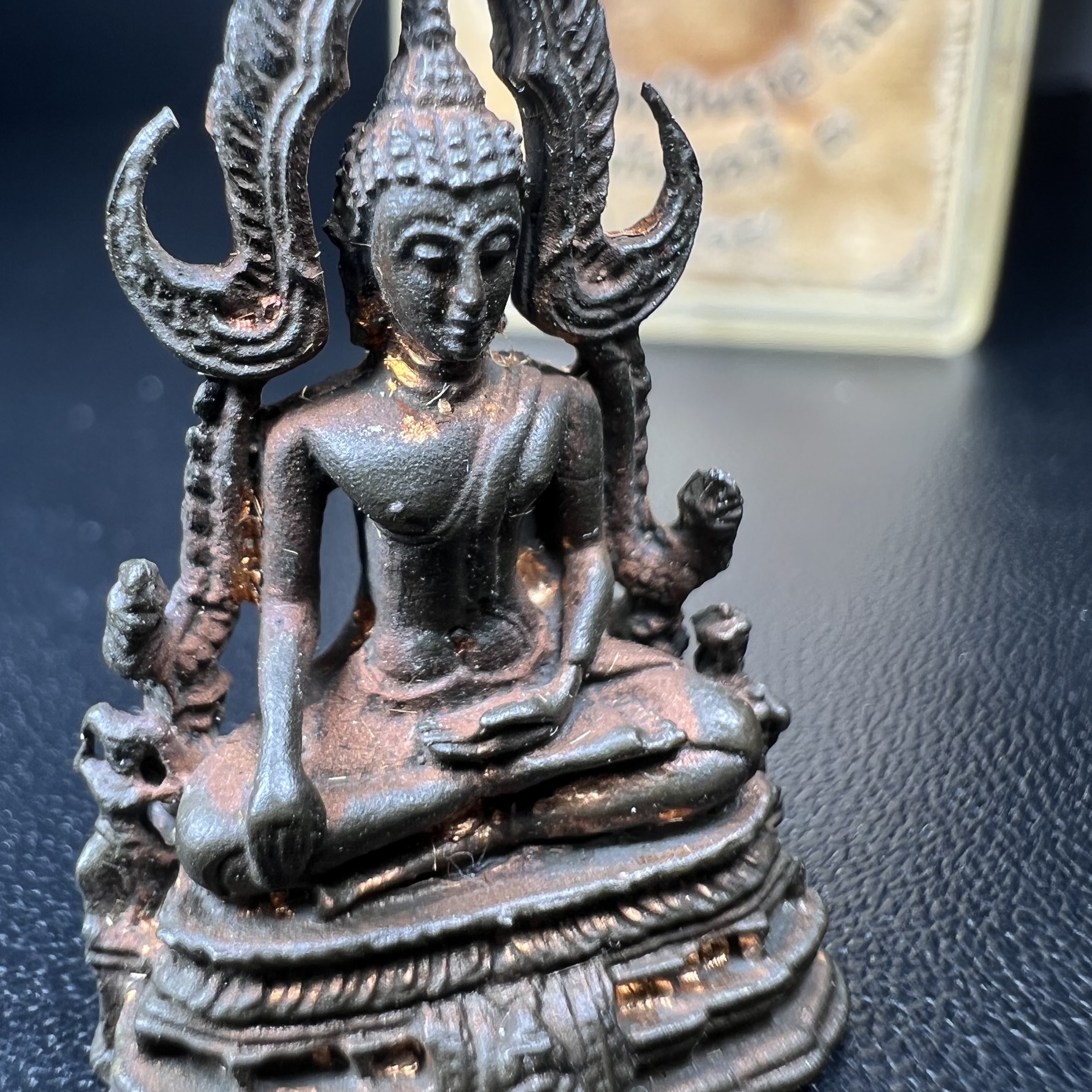 กริ่งพระพุทธชินราช ภปร. กองทัพภาคที่3จัดสร้าง ปี2517 เนื้อนวโลหะกล่องเดิม(คัดสภาพสวย)(หายาก)(ในหลวง ร.9 เสด็จในพิธี)