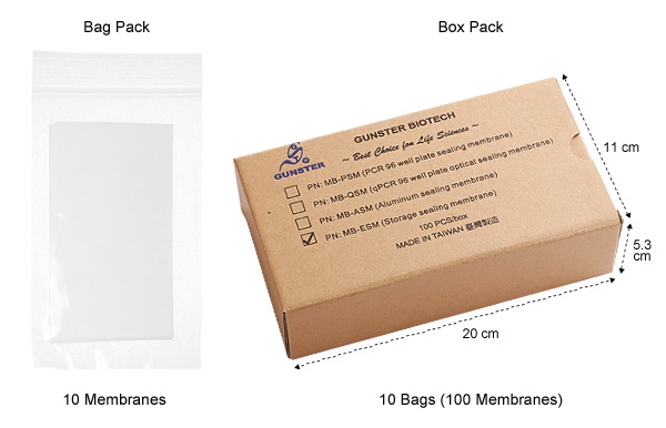 แผ่นฟิลม์ สำหรับ งานอีไลซ่า / Storage Membrane (for Elisa/EIA) Storage Membrane (for Elisa/EIA) 100/แพ็ค