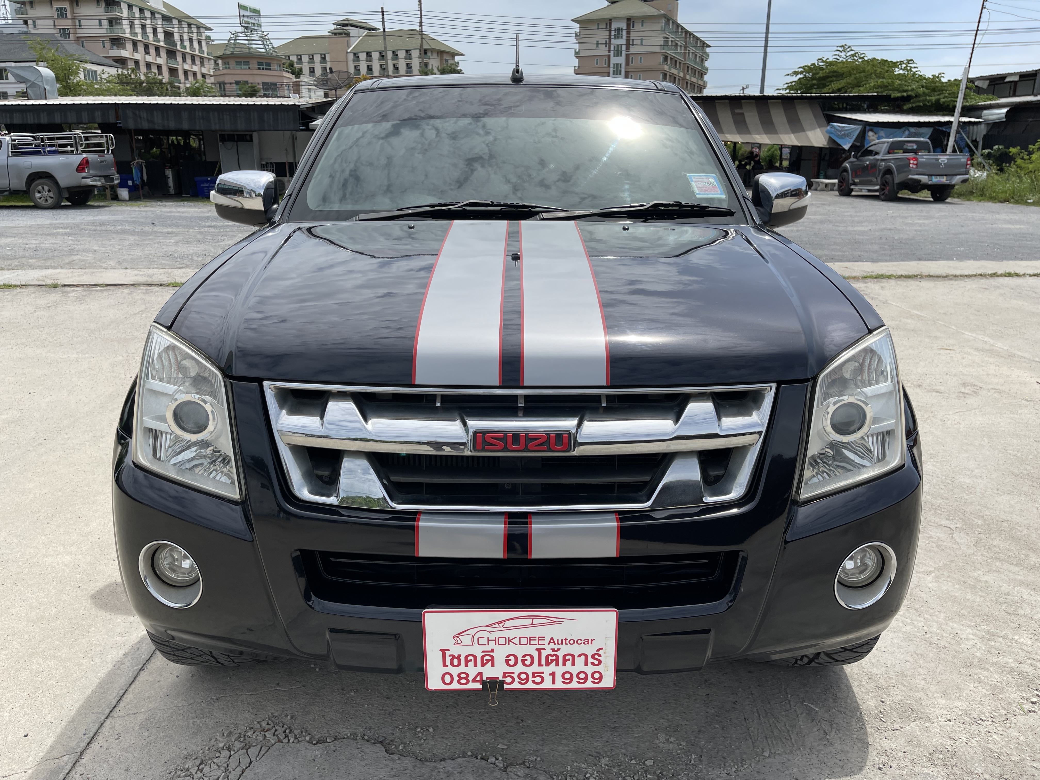 Isuzu Dmax 4ประตู Hilander 2.5 Abs X-Series Navi 2010 ดำ