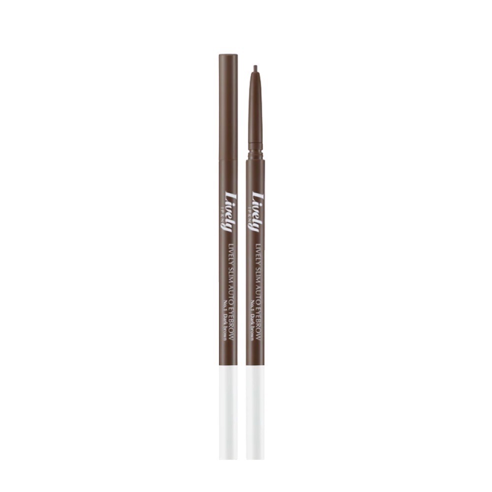 IPKN Lively Slim Auto Eyebrow สีน้ำตาลธรรมชาติ