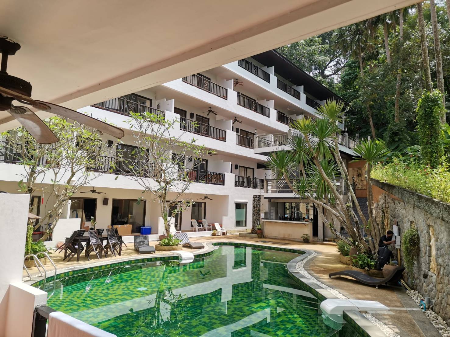 For Sale : Cherngtalay, Condo near Surin beach, 1 Bedroom, 1st flr.