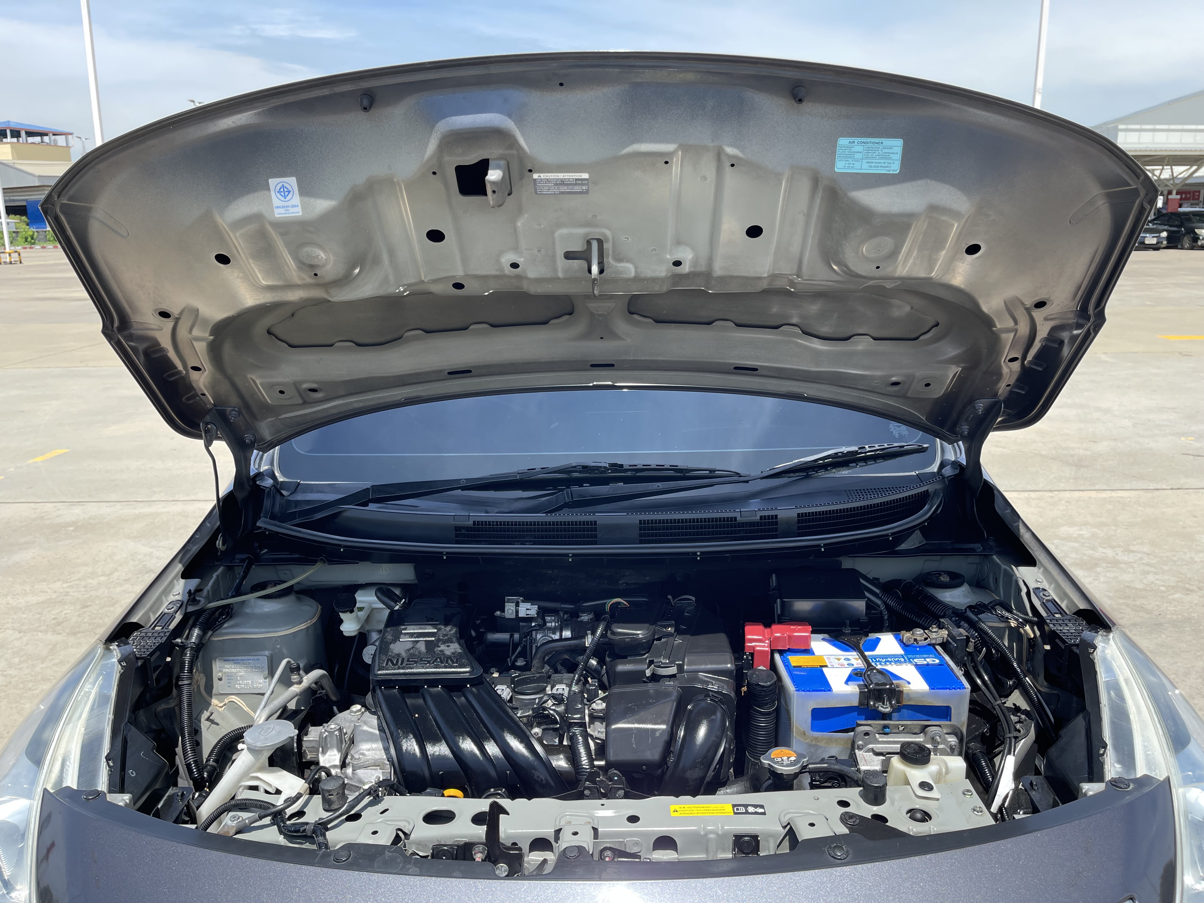 Nissan Almera 1.2 VL At 2014 เทาดำ