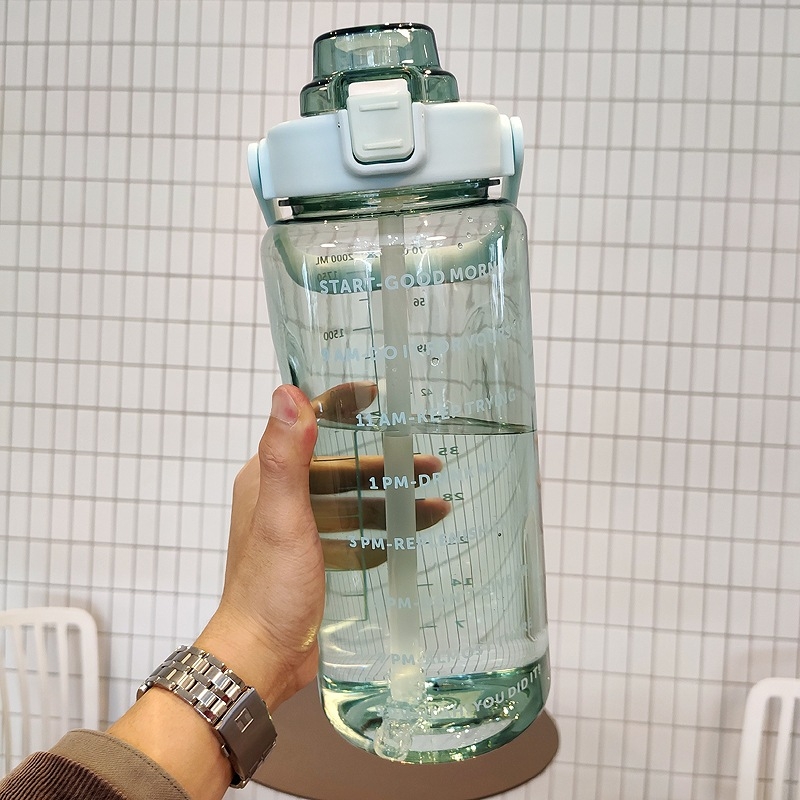 กระบอกน้ำ2ลิตร แบบใส