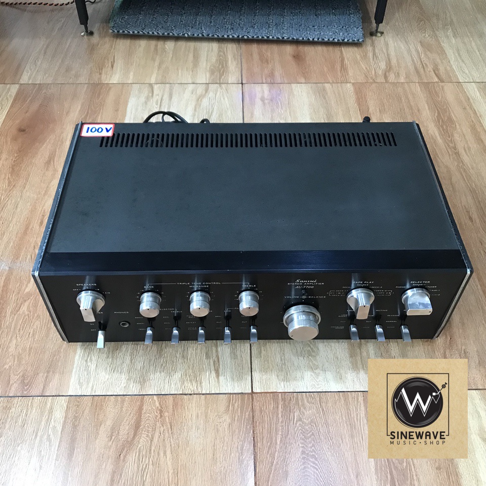 Integrated Amp ยี่ห้อ Sansui รุ่น AU-7700 (Made in Japan)