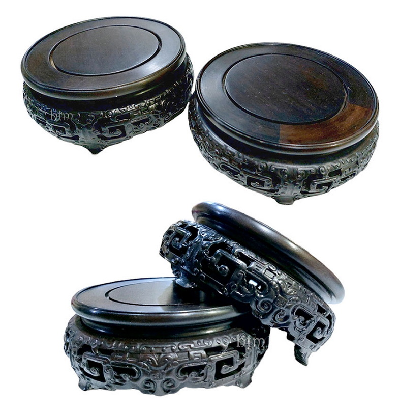 กี๋หรือฐานไม้สไตล์จีน -BPT041-